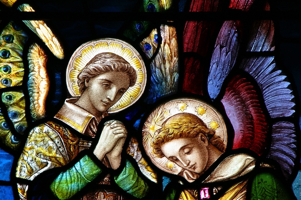 Stainglass Archangels